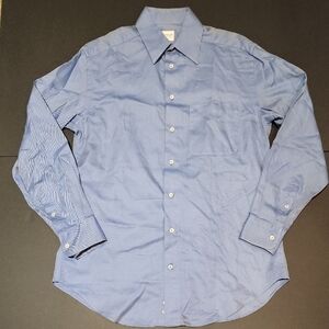 Armani Collezioni Men's Blue Dress Shirt